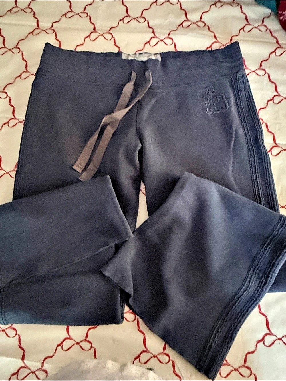 Abercrombie & Fitch Women's Flare sweats Blue Size Large
